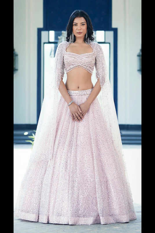 Lashkara Pink Lehenga Choli
