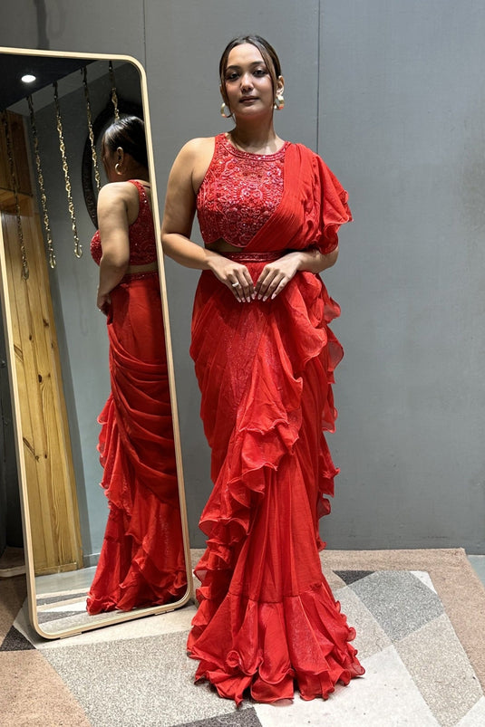 Luxe Loom Drape Saree