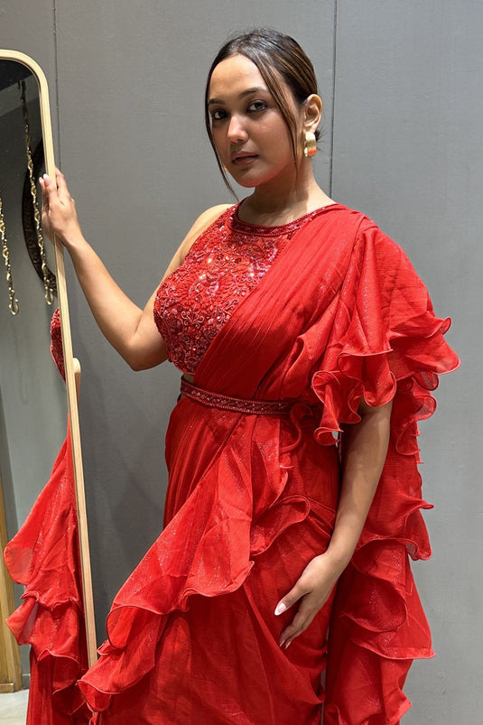 Luxe Loom Drape Saree