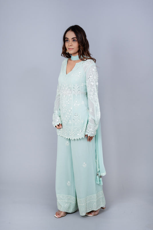 Timeless Kurta and Plazzo Set