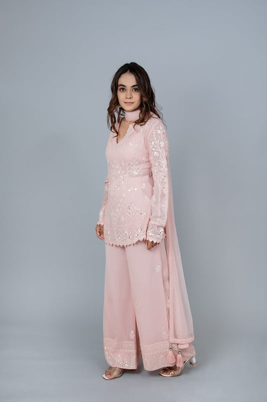 Enchanted Kurta and Plazzo Set