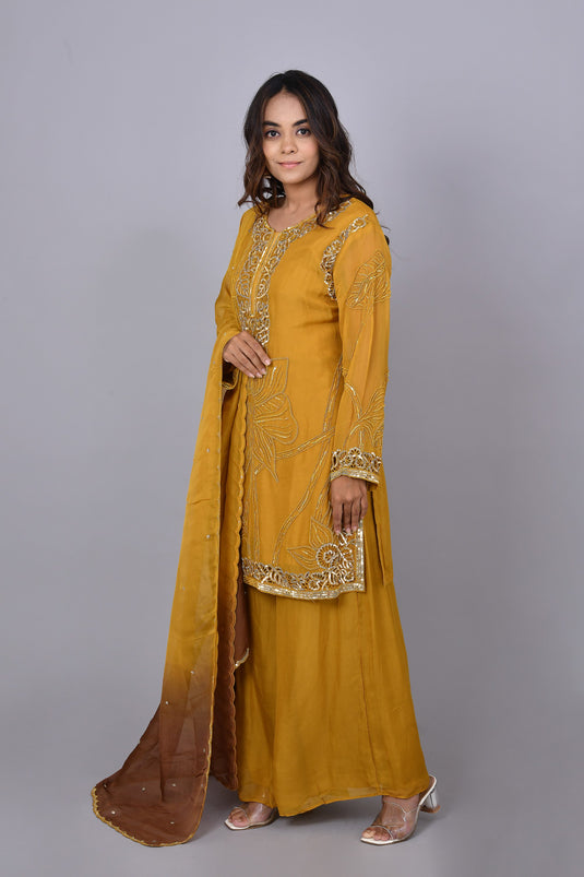 Sunshine Top Palazzo Set