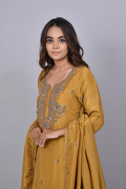 Royal Gold Kurta Set
