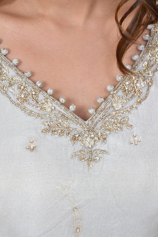 Dusky Top Sharara Set