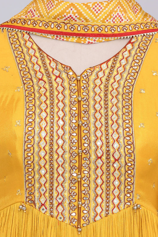 Golden Grace Niara Cut Palazzo Set