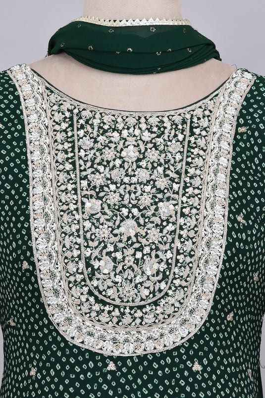 Topaz Chudidar Sleeves Palazzo Set