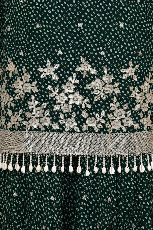 Topaz Chudidar Sleeves Palazzo Set