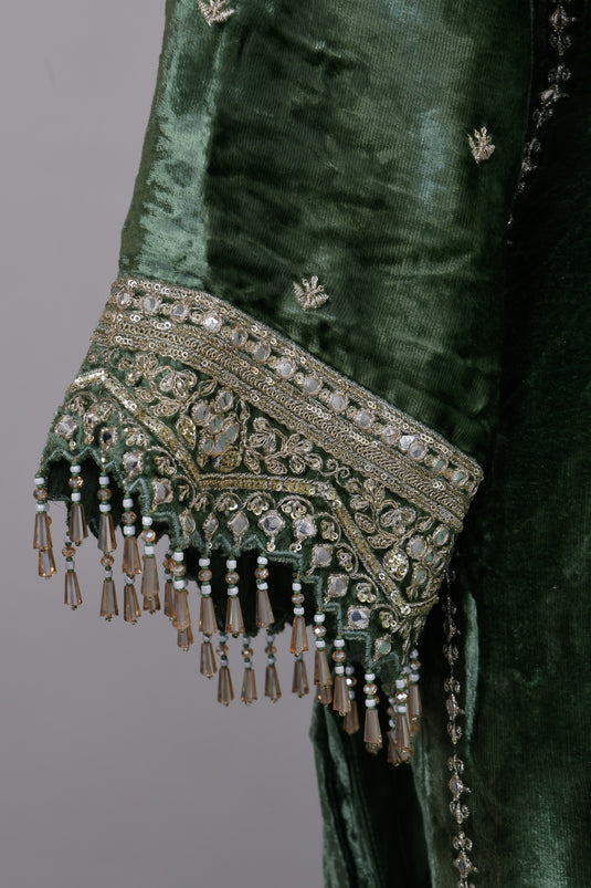 Mint Mirage Top and palazzo set