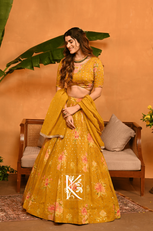 Dewdrop Glam Lehenga choli