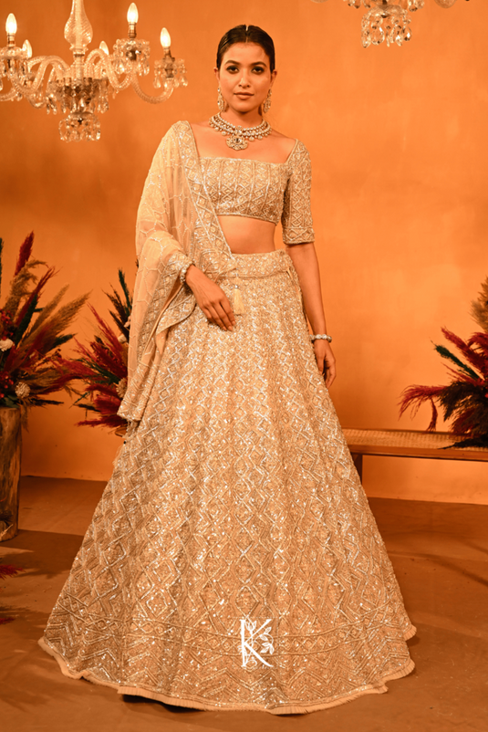 Emerald Lustre Lehenga Choli
