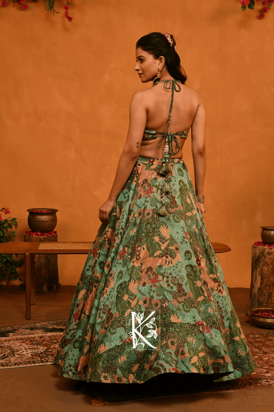 Celestial Bloom Lehenga Choli