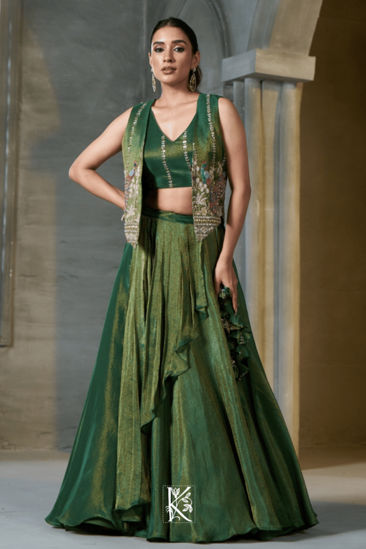 Emerald Elegance Ensemble