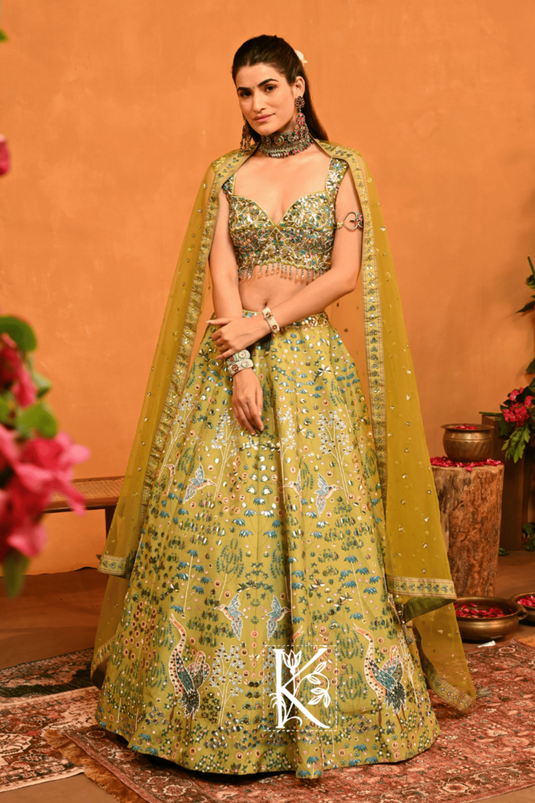 Peacock Royale Lehenga choli