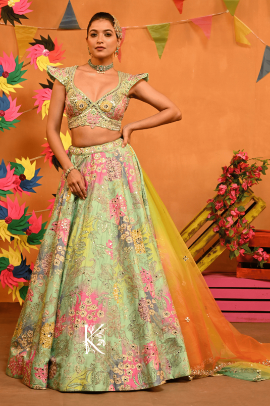 Aurora Glow Lehenga Choli