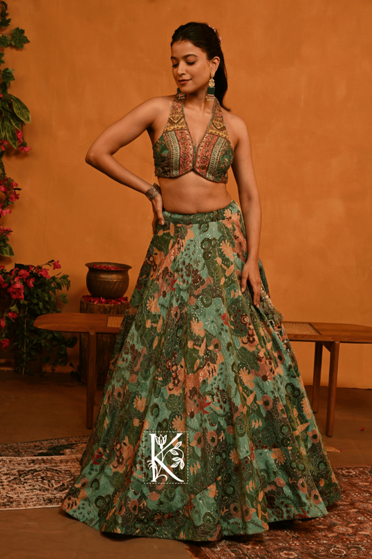 Celestial Bloom Lehenga Choli