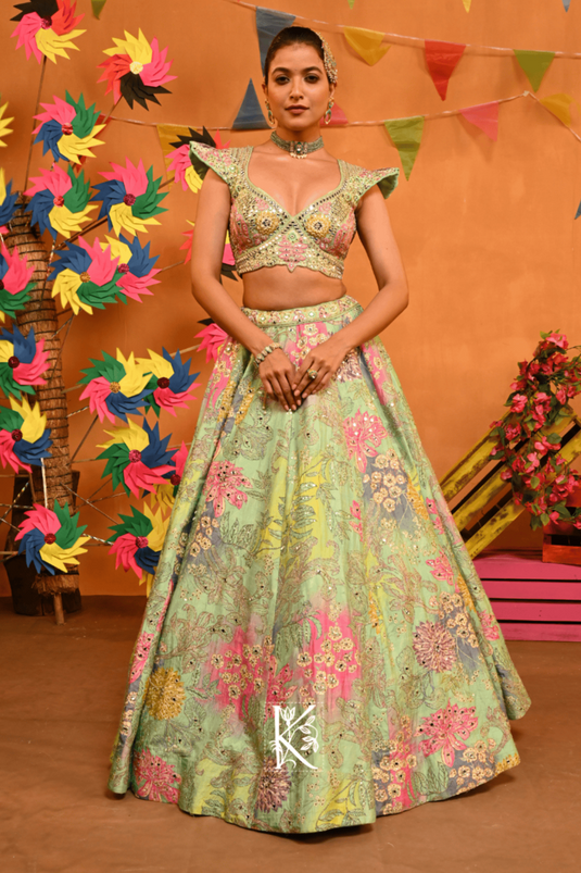 Aurora Glow Lehenga Choli