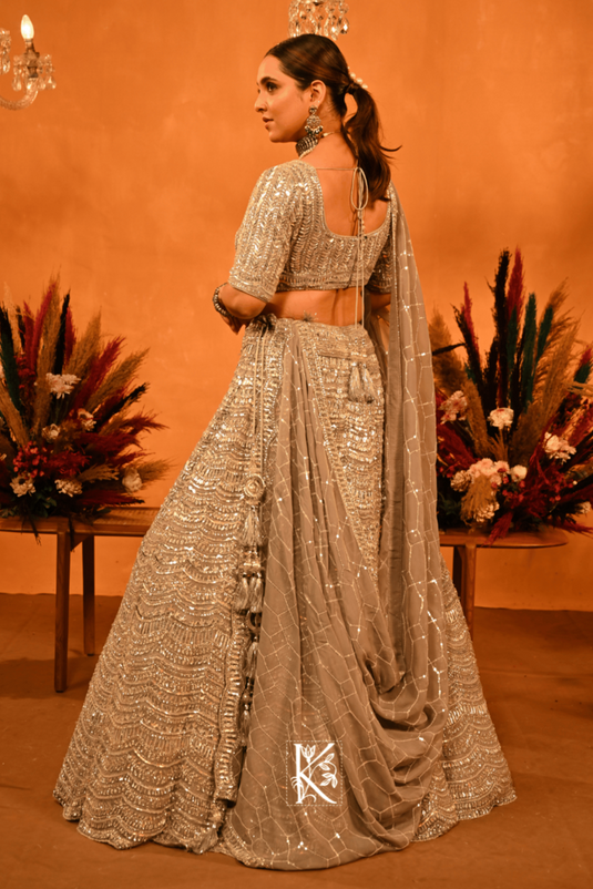 Amber Spark Lehenga Choli