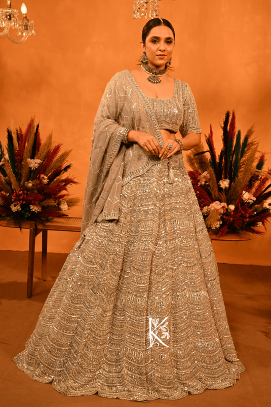 Amber Spark Lehenga Choli