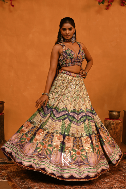 Allure Sparkle Lehenga choli