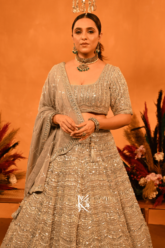 Amber Spark Lehenga Choli