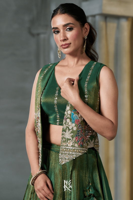 Emerald Elegance Ensemble