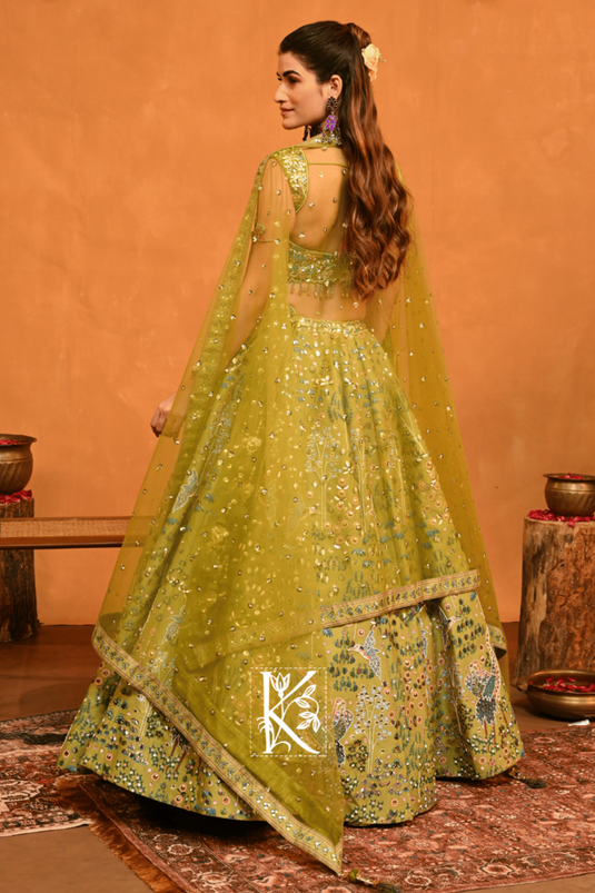 Peacock Royale Lehenga choli