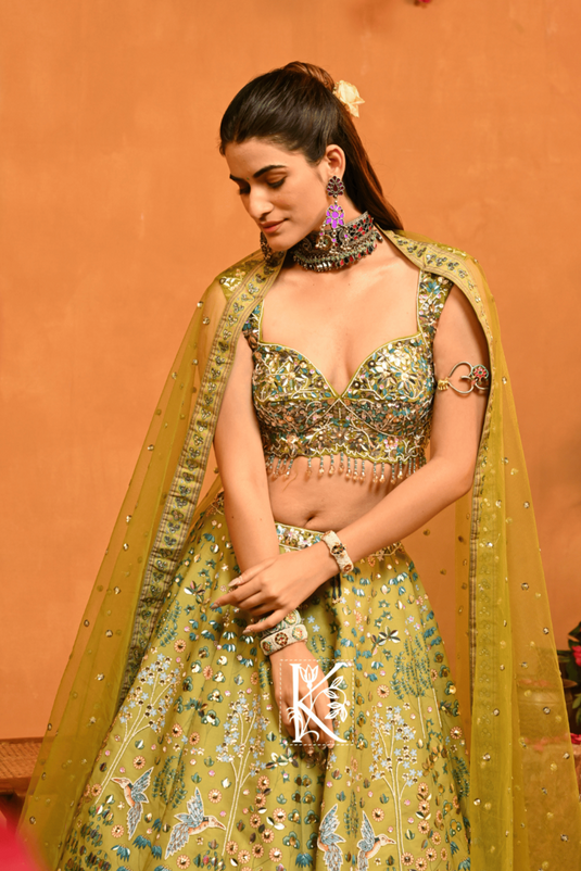Peacock Royale Lehenga choli