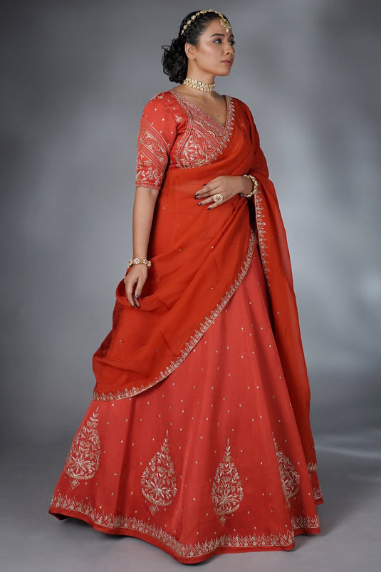 Golden Glint Lehenga Choli