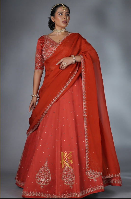 Golden Glint Lehenga Choli