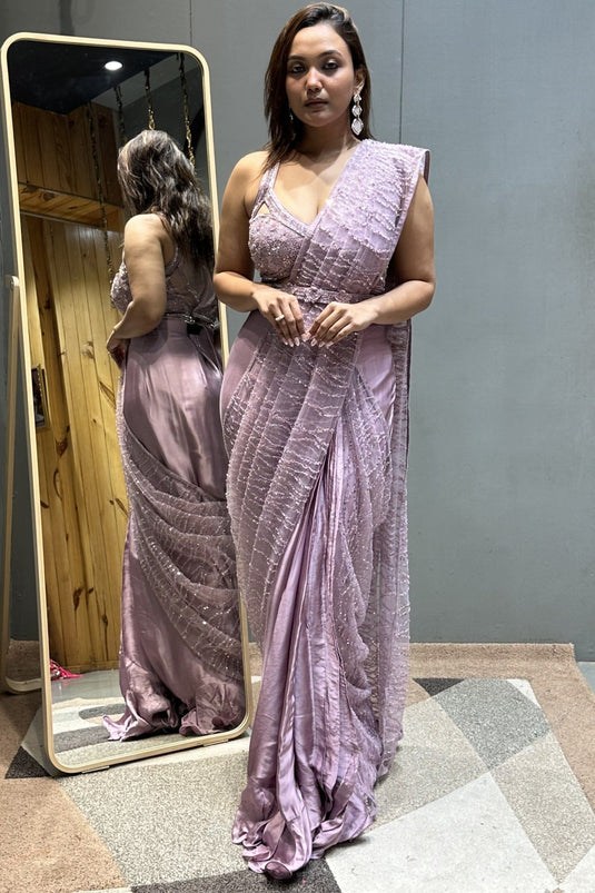 Regal Reflection Drape Saree