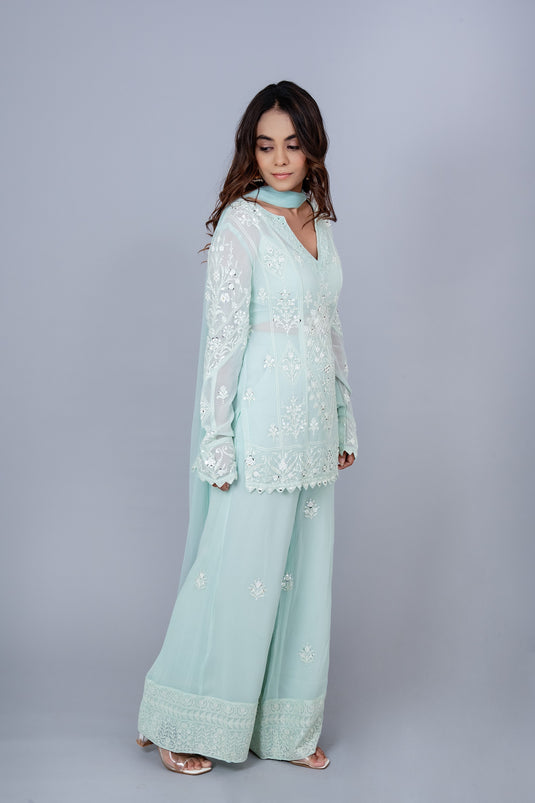 Timeless Kurta and Plazzo Set